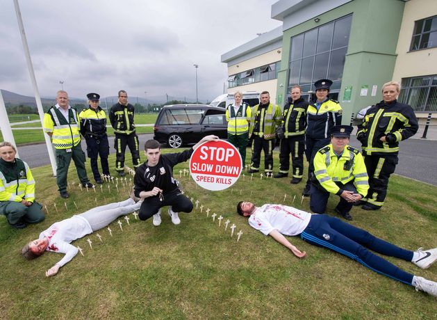 Kerry students witness the stark impact of speeding at special ‘road show’