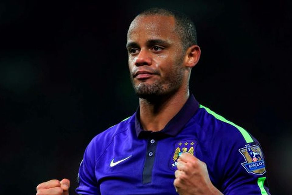Manchester City captain Vincent Kompany