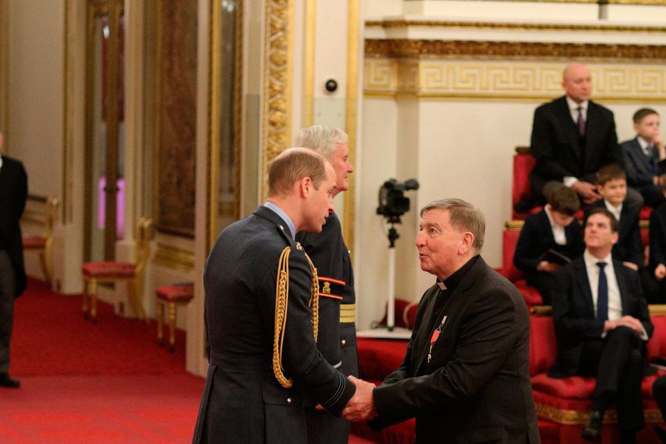 I was honoured' - Fr Brian D'Arcy awarded OBE at Buckingham Palace