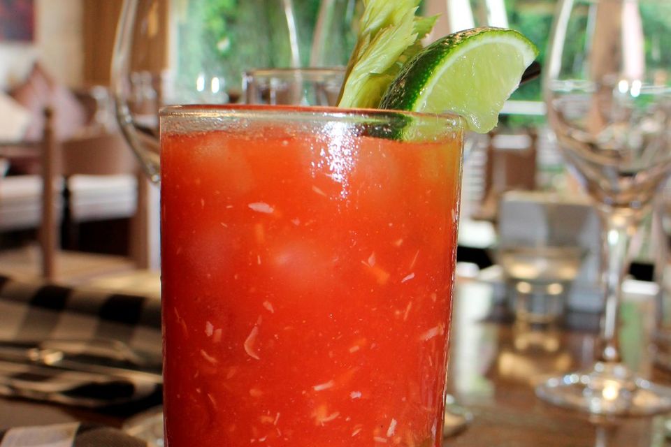 Signature Bloody Mary from Adare Restaurant