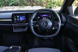 thumbnail: The Renault Megane E-Tech has a minimalist and roomy cockpit.