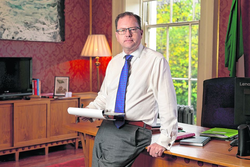 James Lawless is Minister for Further and Higher Education, Research, Innovation and Science. Photo: Frank McGrath
