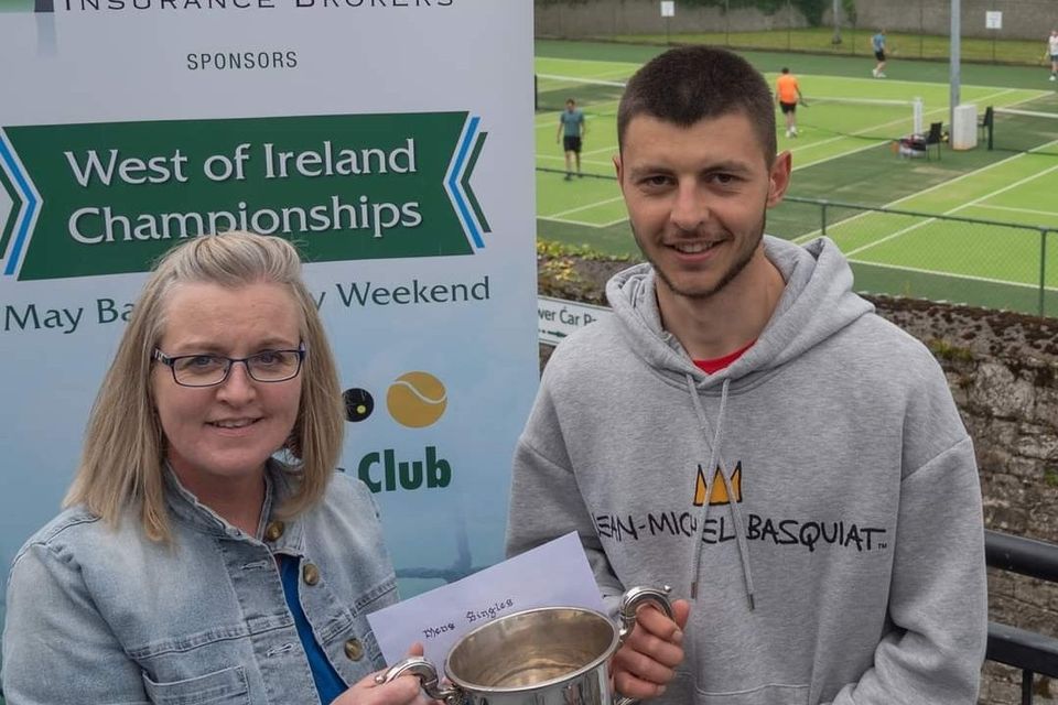 West of Ireland - Mens A Winner - Mark Borisov (Castleknock LTC).