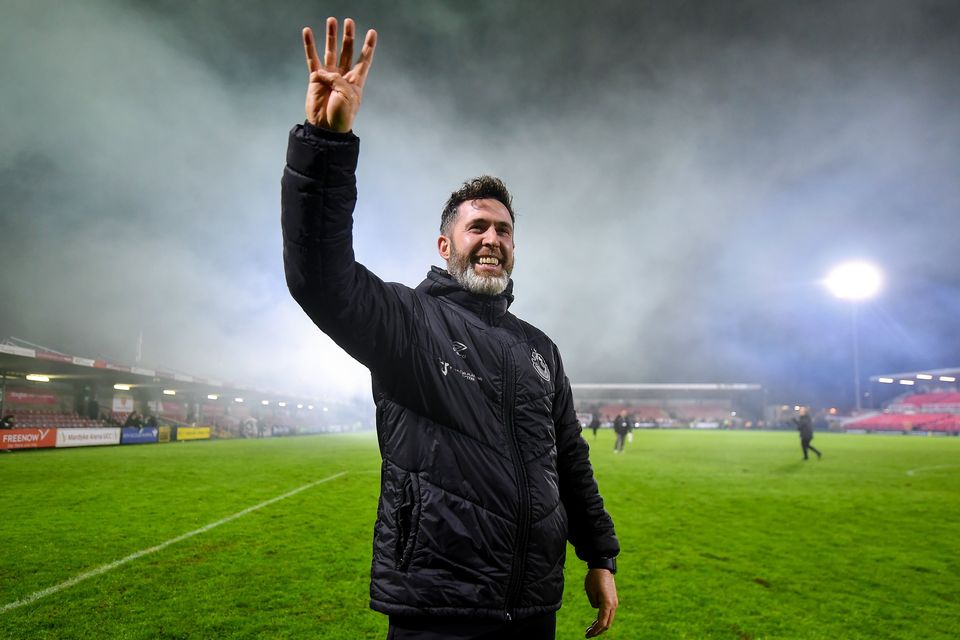 Stephen Bradley's Shamrock Rovers side are the team to beat once again as they chase an unprecedented five-timer. Photo: Sportsfile