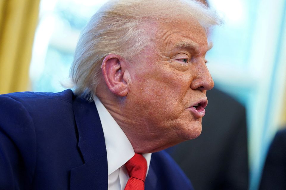 US president Donald Trump is playing fast and loose with the global economic situation. Photo: Reuters