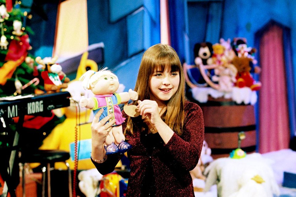 Charlotte Church on 'Late Late' toy show (1998)