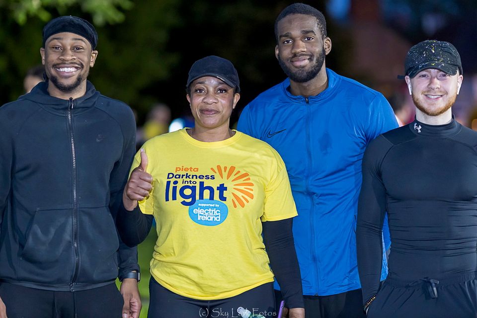 Participants at Darkness Into Light in Drogheda. Photos: Robert McQuillan