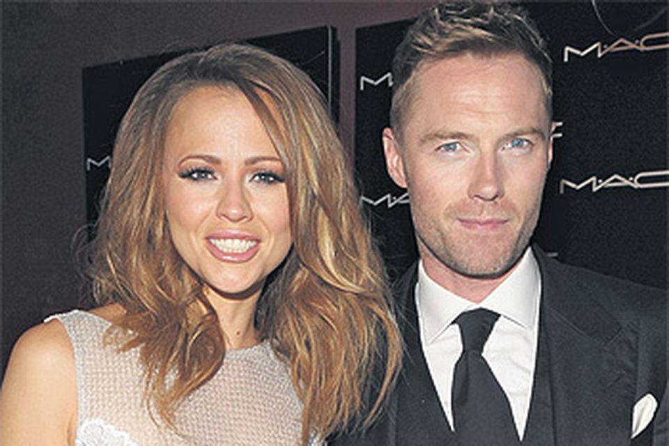 Ronan Keating bounces back at awards with help from Kimberly Walsh | Irish Independent