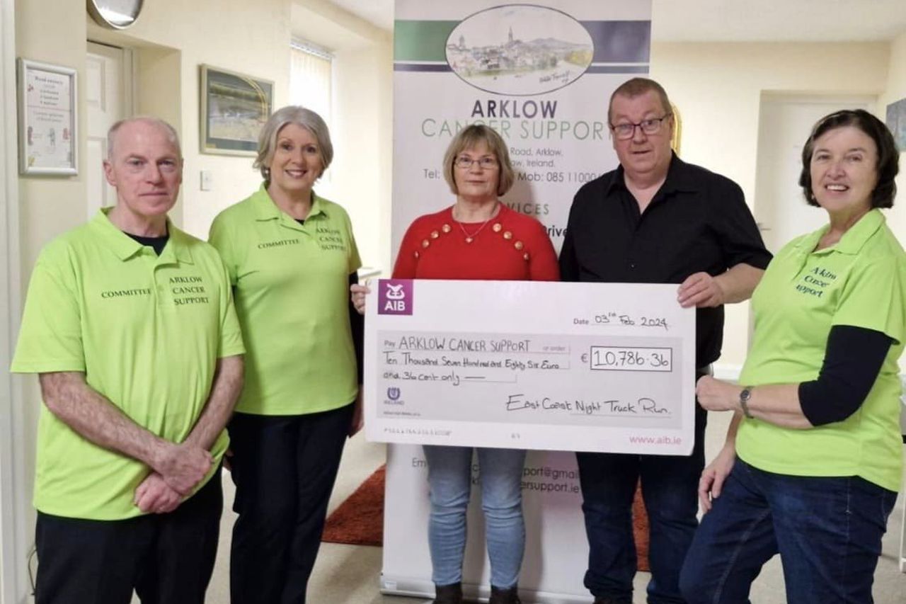 Arklow Cancer Support Overwhelmed As Fundraisers Bring In Huge €30 886