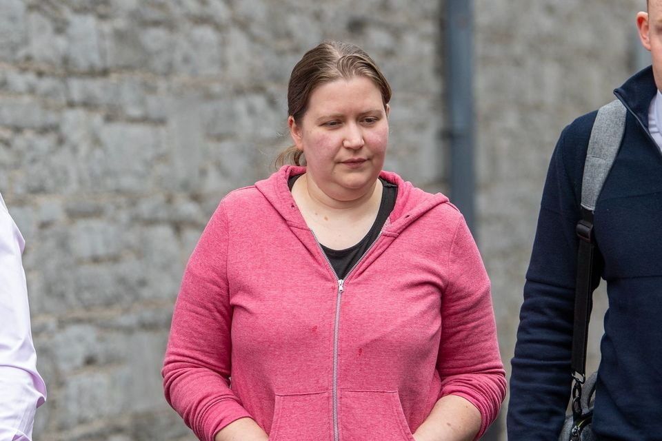 Samantha Cookes outside Tralee District Court. Photo by Domnick Walsh. 