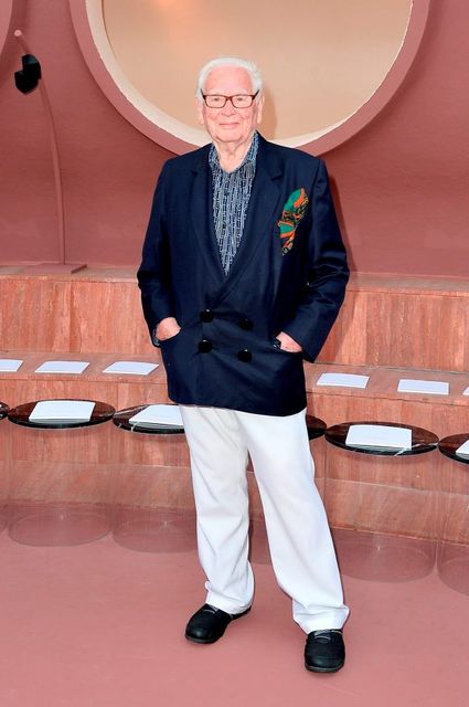 Pierre Cardin attends the Dior Croisiere 2016 at Palais Bulle on May 11, 2015 in Theoule sur Mer, France.  (Photo by Pascal Le Segretain/Getty Images for Dior)