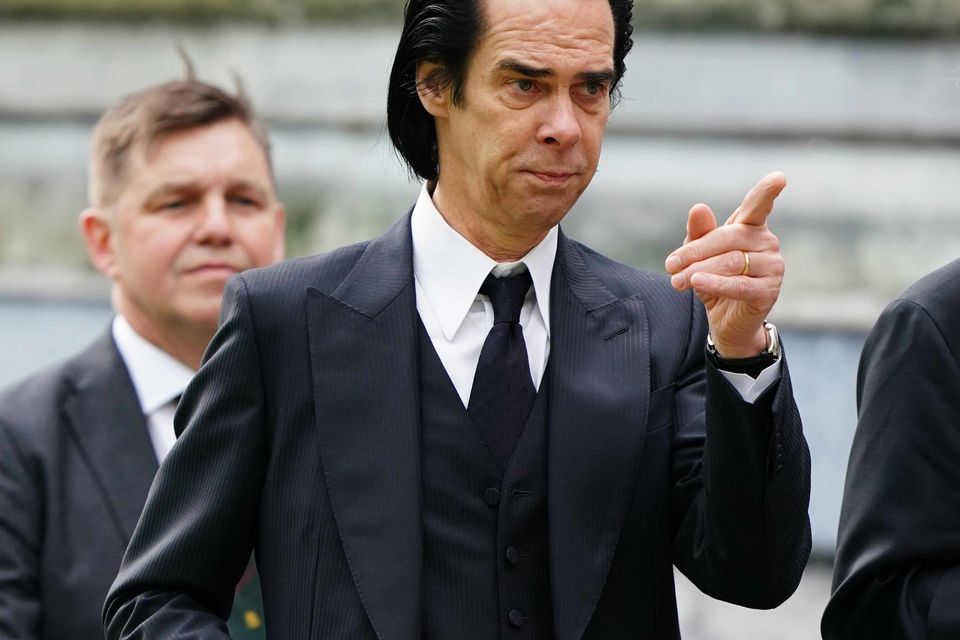Nick Cave said he was ‘extremely bored and completely awestruck’ when he attended the coronation at Westminster Abbey (Jane Barlow/PA)