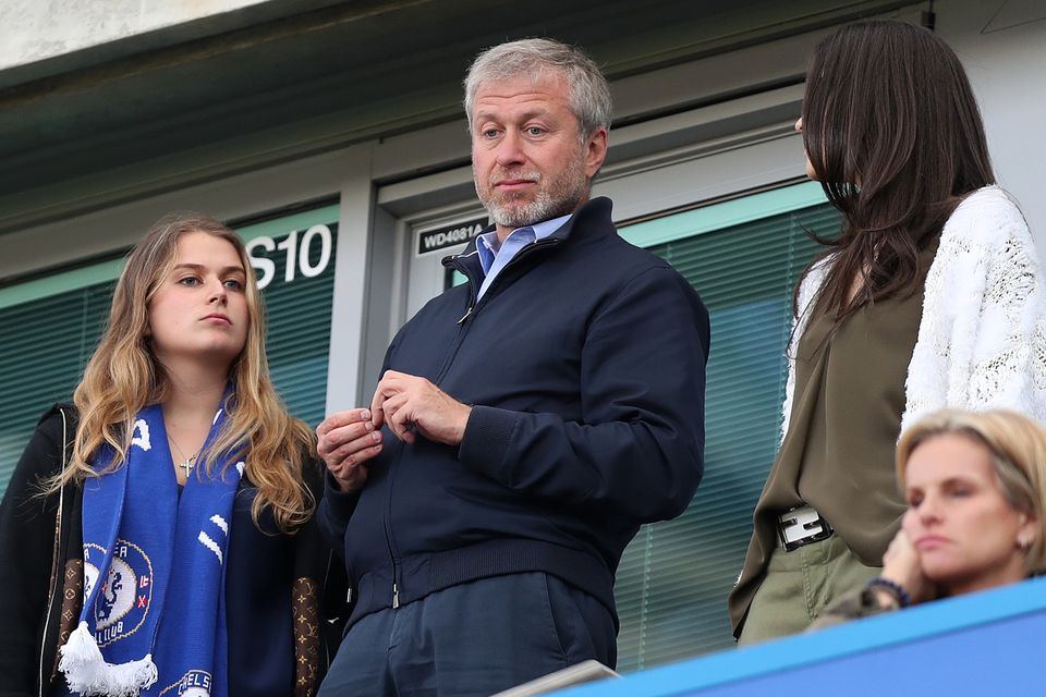 Roman Abramovich, centre, has presided over a successful era (Mike Egerton/PA)