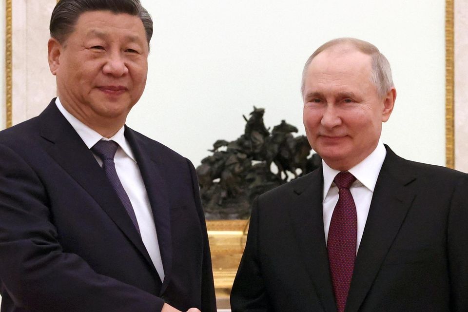 Russian President Vladimir Putin and Chinese President Xi Jinping. Photo: Sputnik/Sergei Karpukhin/Pool via Reuters