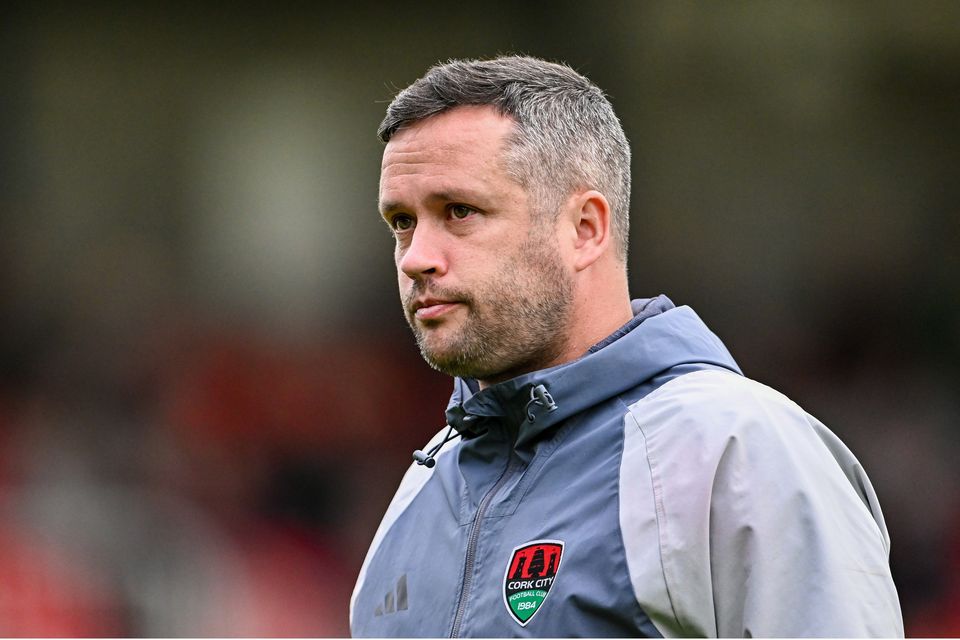 Cork City manager Tim Clancy. Photo: Piaras Ó Mídheach/Sportsfile