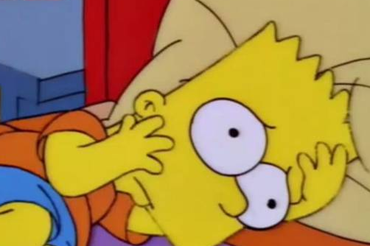 Cartoons, crying Bart Simpsons, png