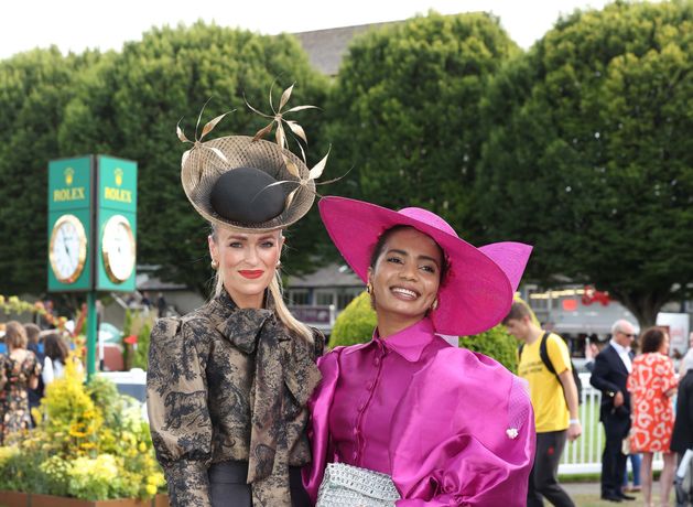 ‘I’m in absolute shock’ – hats off to teacher Lorraine as she wins Best Dressed on Ladies’ Day at Dublin Horse Show