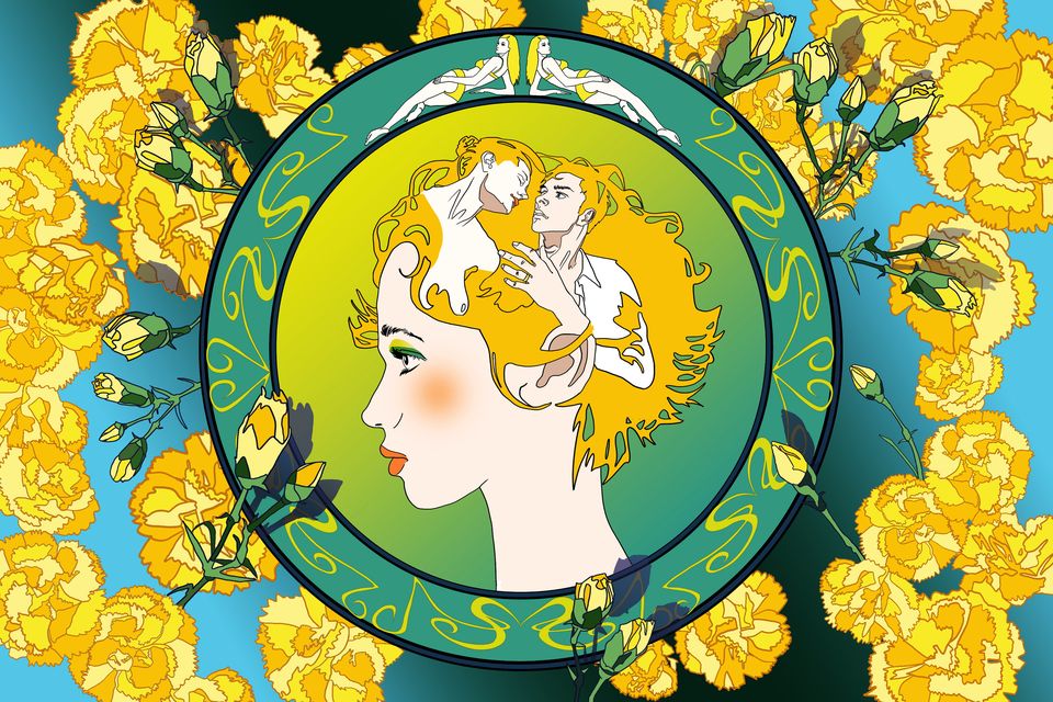 Illustration for New Irish Writing by Joan Murray