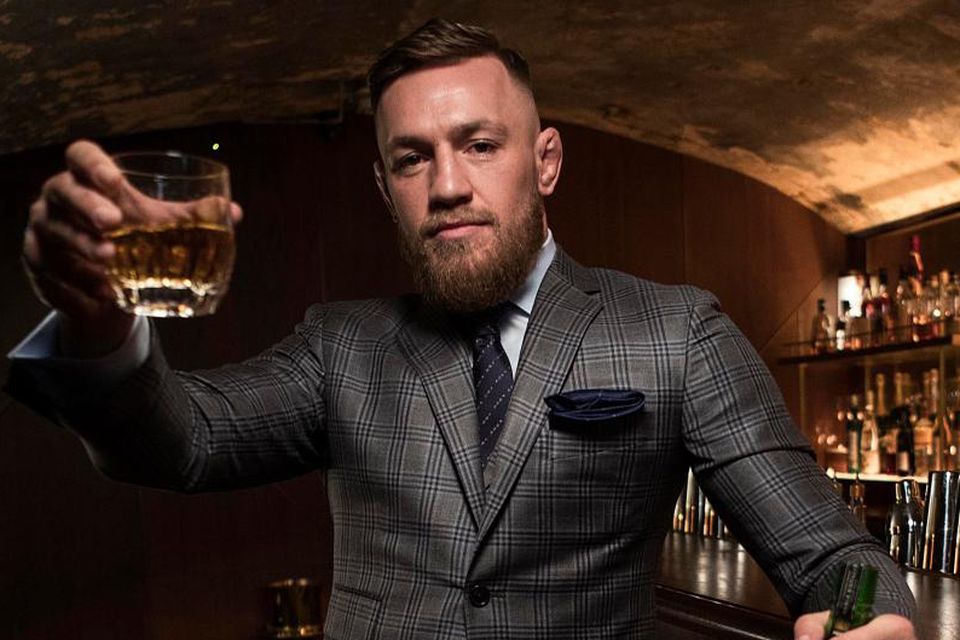 Irish UFC fighter Conor McGregor launching his Proper No Twelve Whiskey.
