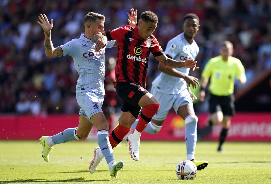 Marcus Tavernier, centre, is one of Bournemouth’s summer signings (Andrew Matthews/PA)