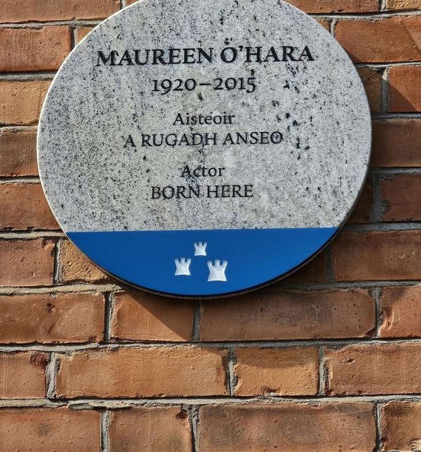 The childhood home of the iconic Irish actress, where she spent her early years before making her mark on Hollywood, is part of Dublin City Council’s ongoing initiative to celebrate and honour notable Dubliners who have contributed to the city’s rich cultural and historical heritage.