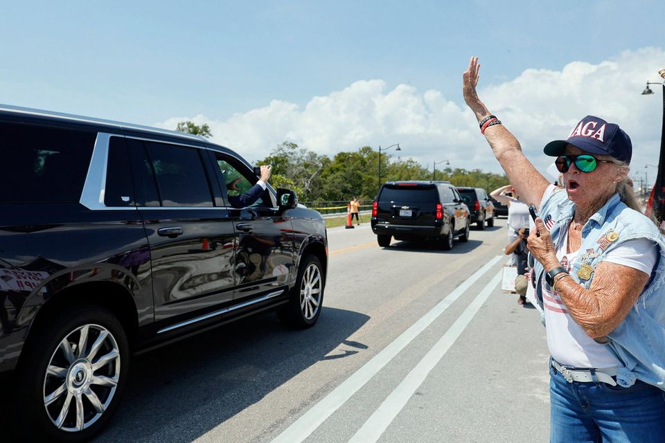 Donald Trump Lands In New York Amid Tight Security Ahead Of His ...