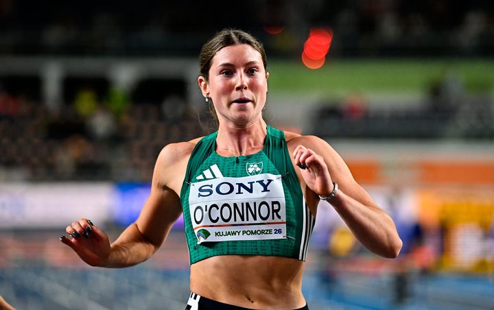 Kate O’Connor firmly on track for medal at World Indoor Championships this evening