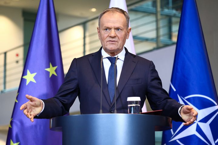 ‘Nato is disintegrating,’ warns Polish prime minister Donald Tusk after Donald Trump orders withdrawal of 5,000 US troops from Germany
