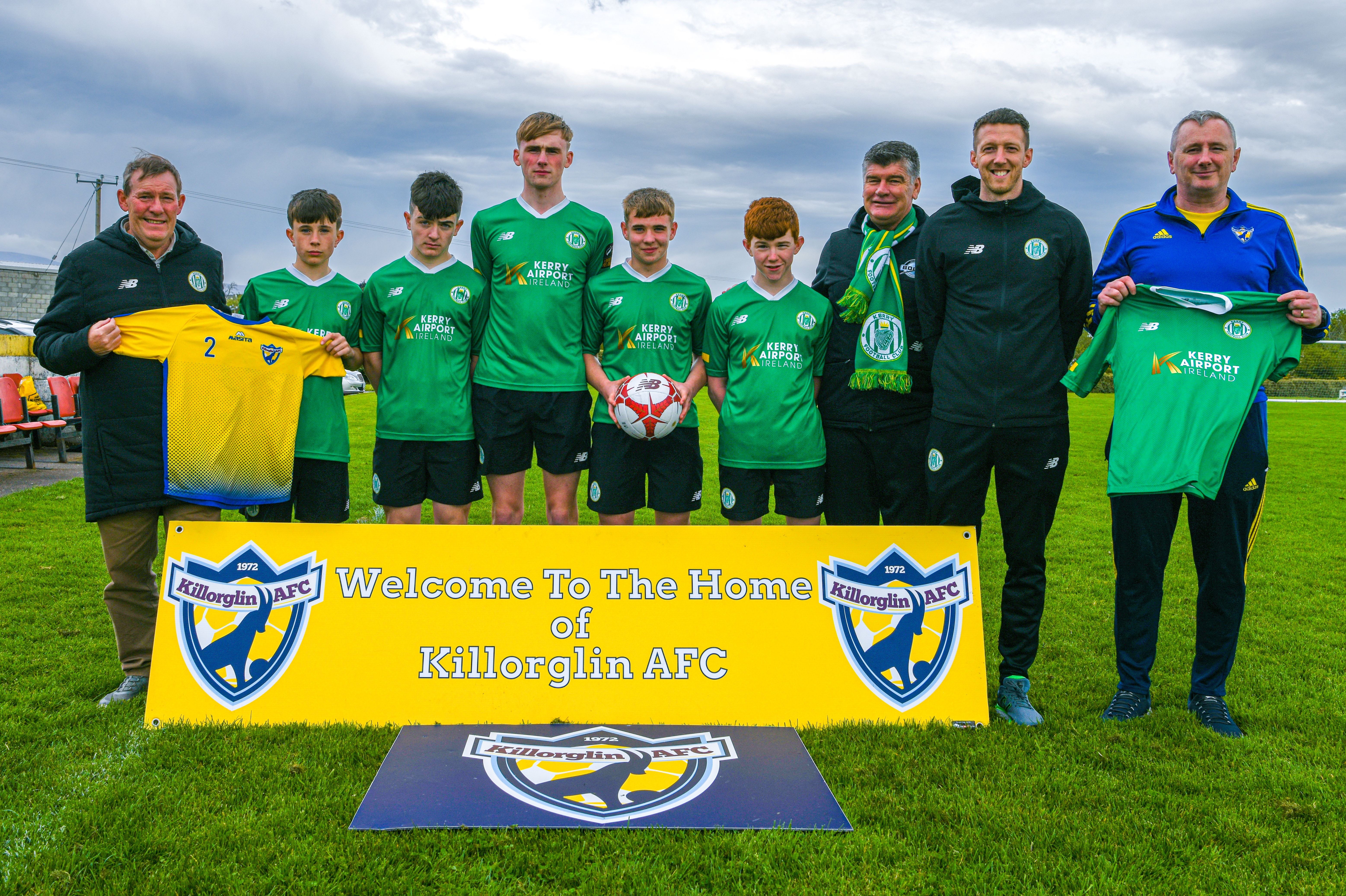 Kerry FC announce partnership with Killorglin AFC with four U-14