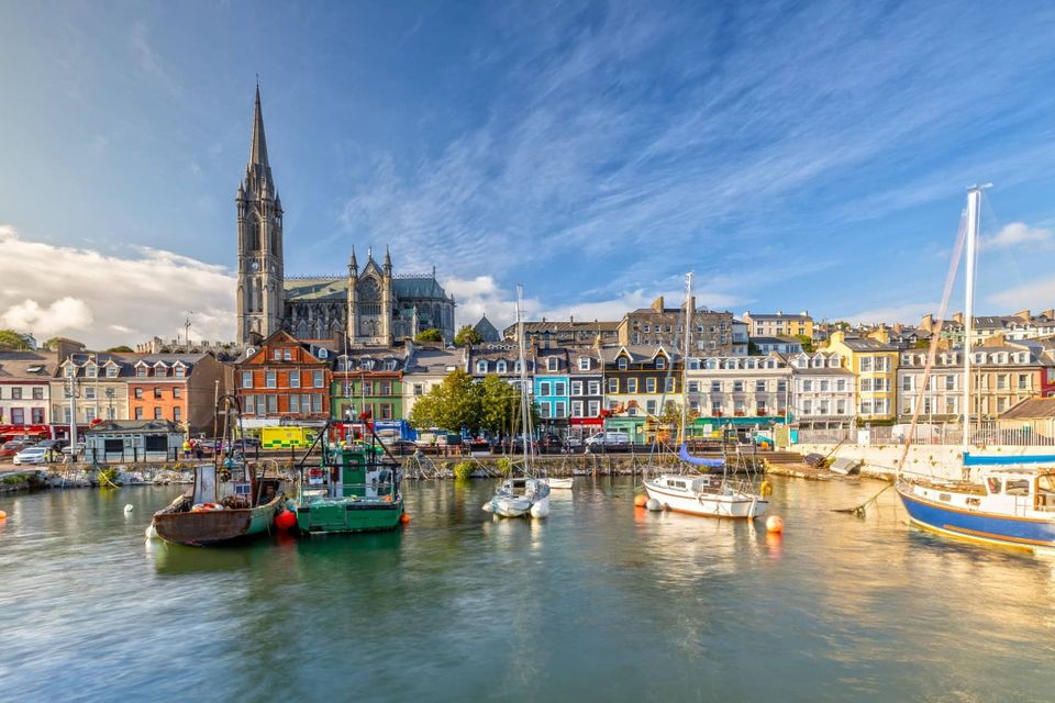 Picturesque Cobh ranks among the top 20 cities for work-life balance.Photo: Discover Ireland