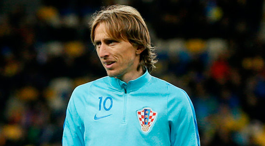 Croatia’s Luka Modric. Photo: Reuters