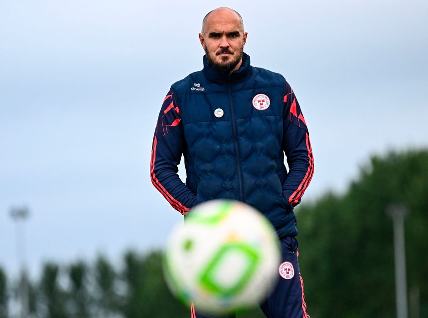 Shelbourne interim head coach Joey O'Brien