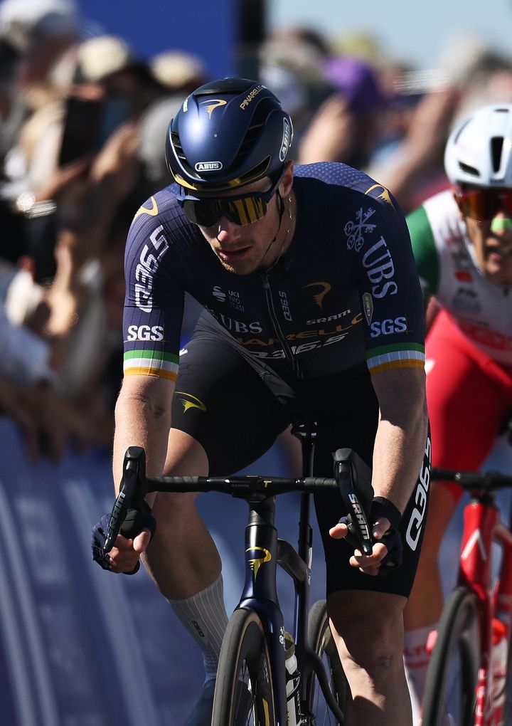 ‘It was nice to finally do a sprint’ – Sam Bennett back on the podium after his recent heart scare