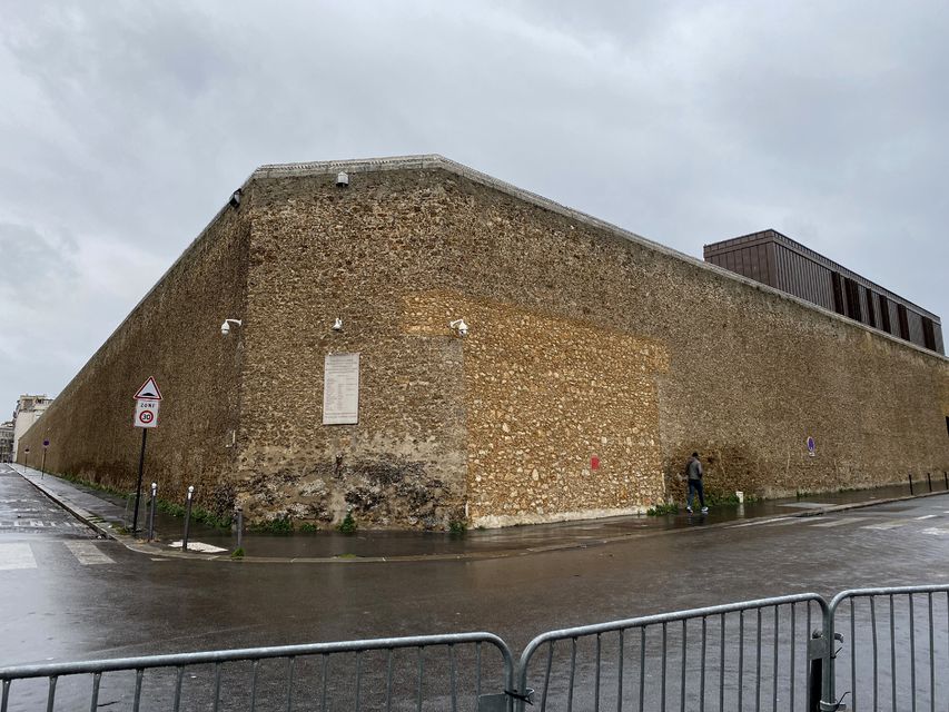 The Prison de la Santa, in 14th arrondissement, where the pimp who nearly fatally stabbed Samuel Beckett was held. Photo for The Washington Post by Bill Triplett