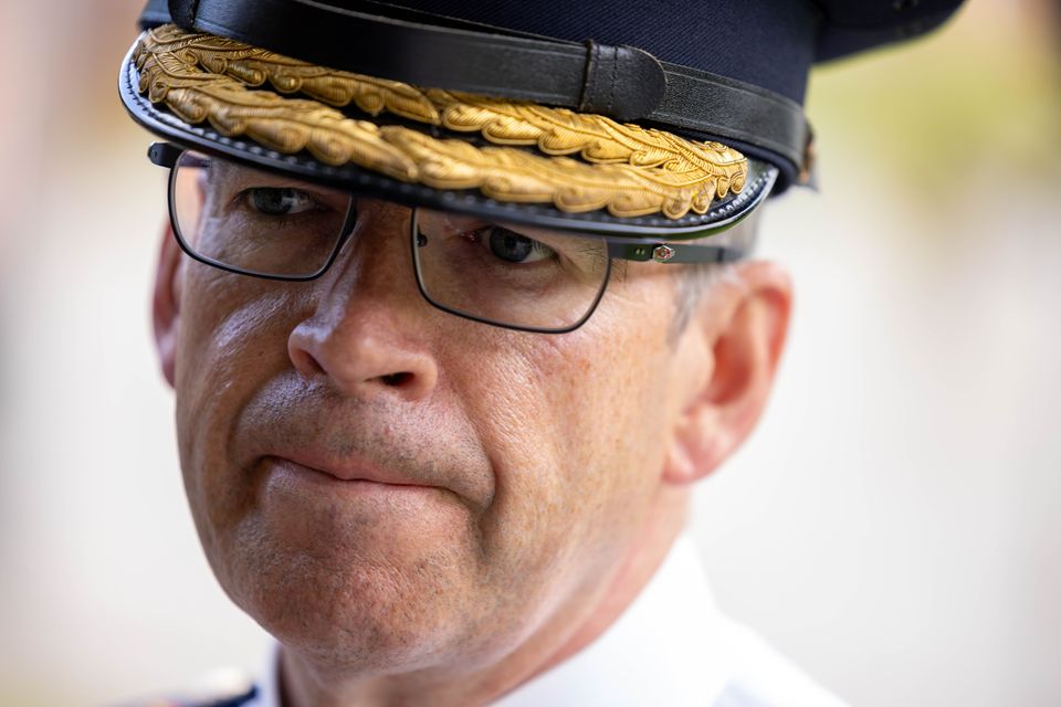 Garda Commissioner Drew Harris has yet to explain why a garda was suspended for giving an elderly man a bicycle during lockdown.