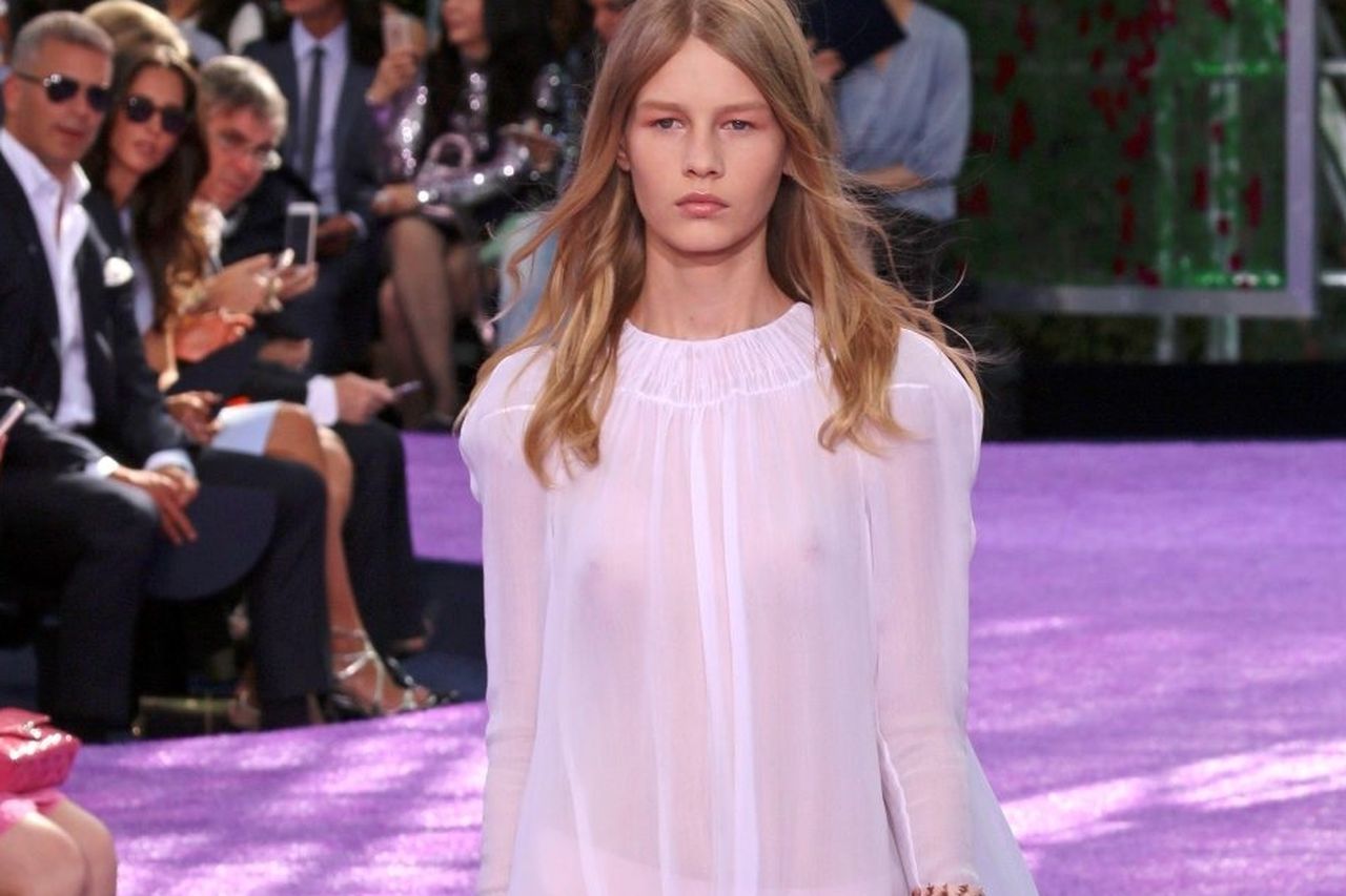 Sofia Mechetner (14) wears sheer dress at Dior show and is now face of  their new campaign | Irish Independent