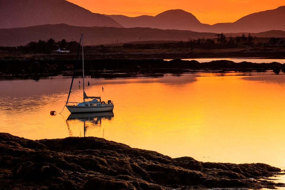 November: Roundstone, Connemara, Co. Galway by Una Hogan. Photo with thanks to Trident Holiday Homes.