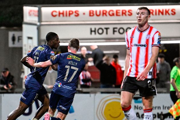 Mipo Odubeko on hand to ensure Shelbourne earn share of spoils in Derry