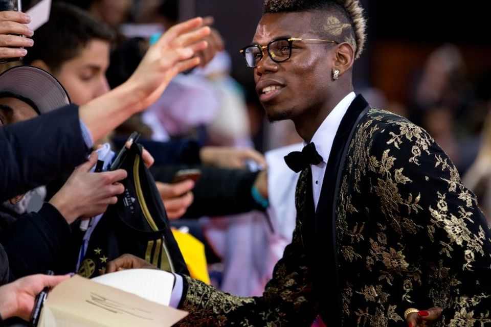 LOOK: Paul Pogba's suit game for the Ballon d'Or gala is on point 