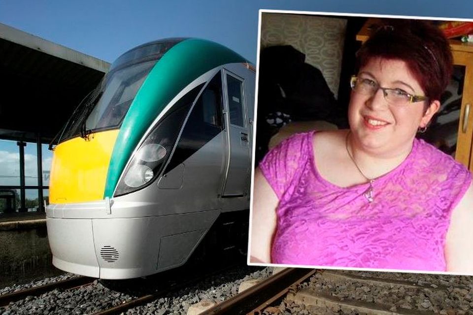 Anne Marie Champ (inset) said she was left stranded in Portlaoise train station