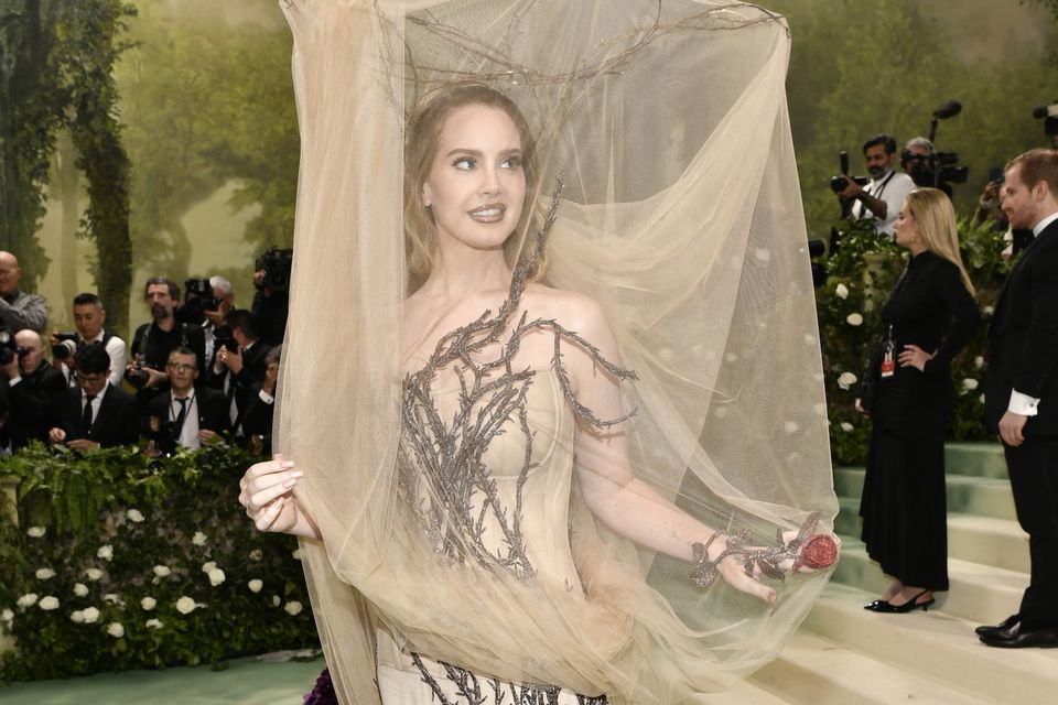 Lana Del Rey attends The Metropolitan Museum of Art’s Costume Institute benefit gala (Evan Agostini/Invision/AP)