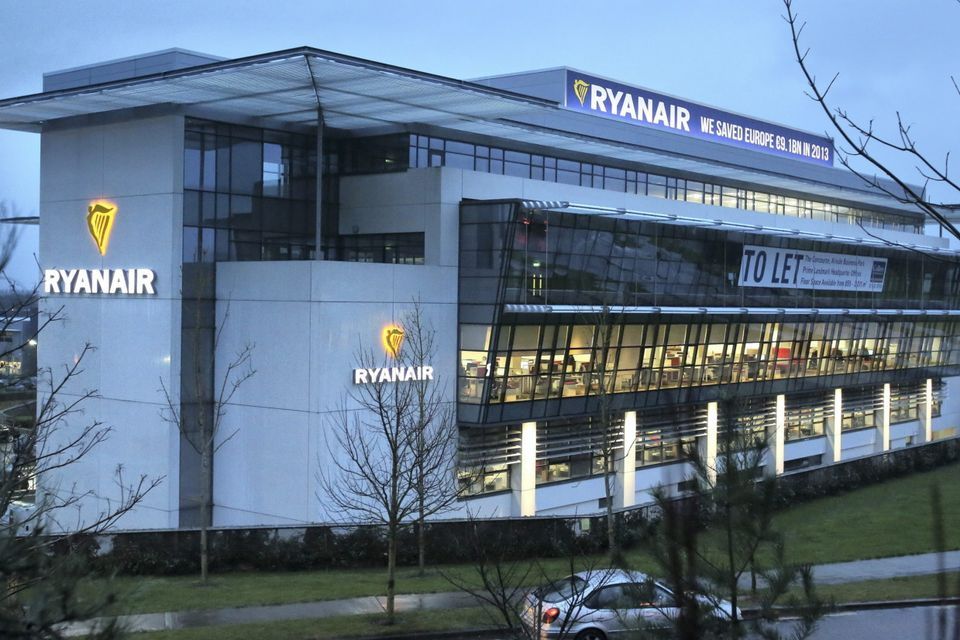 Ryanair's headquarters in Swords, Co Dublin