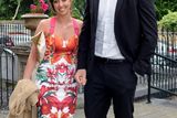 thumbnail: 12/6/2015  Attending the Wedding of rish Rugby player Sean Cronin and Claire Mulcahy at St. Josephs Catholic Church, Castleconnell, Co. Limerick were Mary Scotta nd Leinster Rugby player Devin Toner.
Pic: Gareth Williams / Press 22