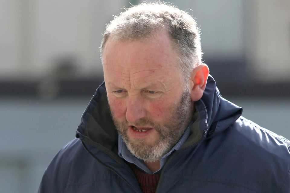 Michael Scott (58) at the Central Criminal Court. He was found guilty of the manslaughter of his 76-year-old aunt Chrissie Treacy at her home in Co Galway in 2018. Photo: Collins Courts