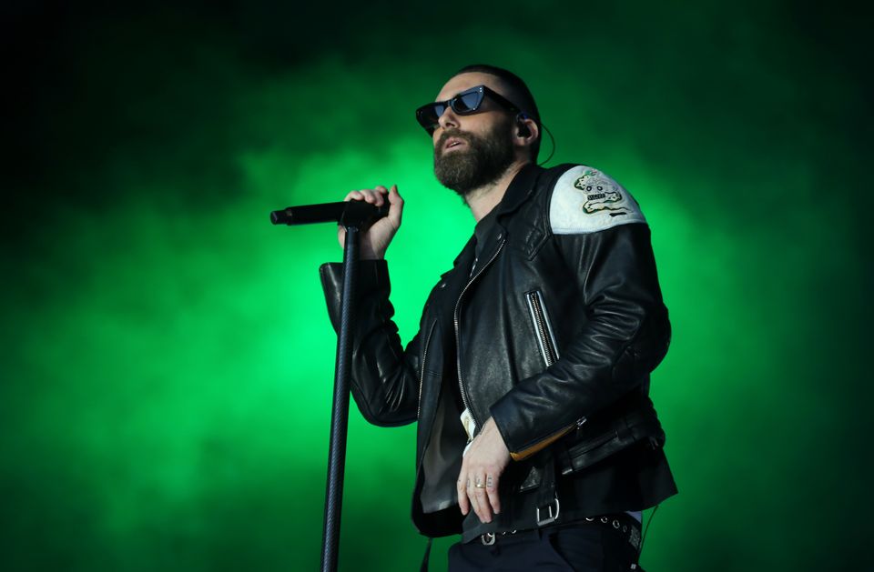 Adam Levine of Maroon 5 (Isabel Infantes/PA)