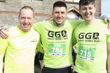 thumbnail: John O'Brien, Matt Wood and Tom O'Donoghue at the Great Gorey Run in memory of Nicky Stafford on Sunday morning. Pic: Jim Campbell