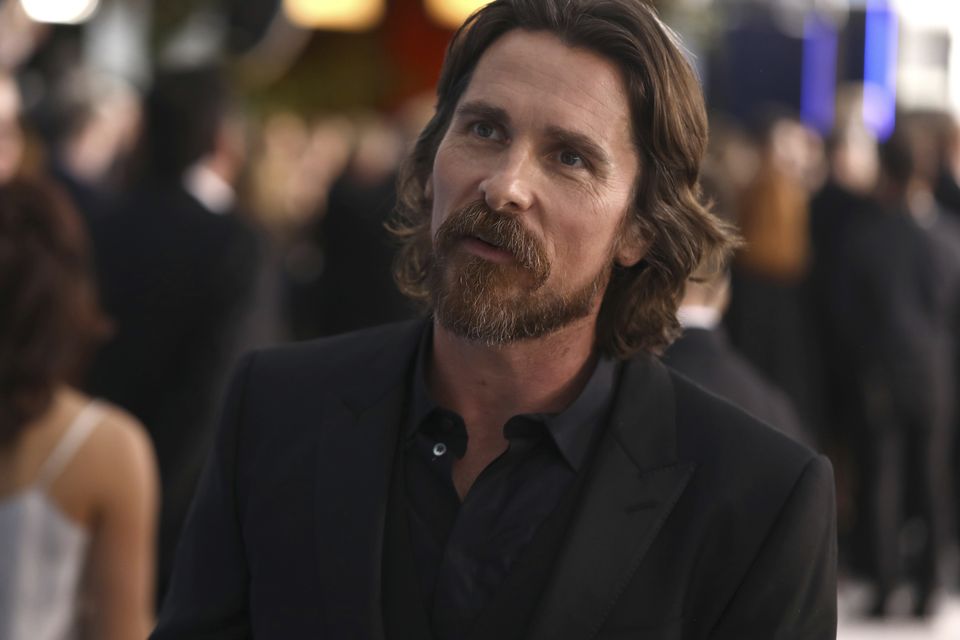 Christian Bale turned out for the Los Angeles ceremony (Matt Sayles/Invision/AP)
