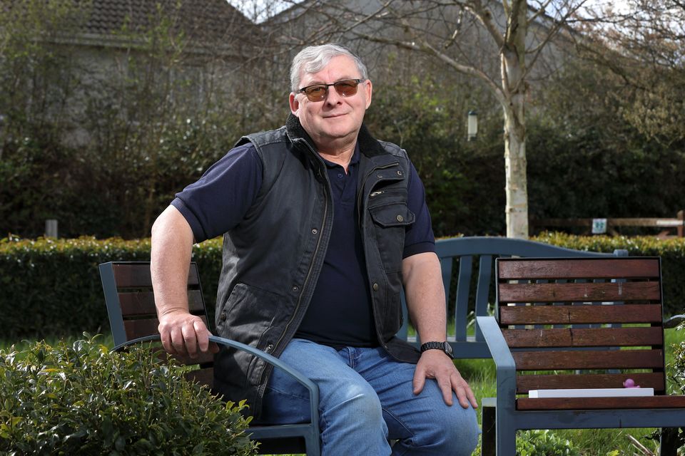 John Bracken who is a worker at the Irish Wheelchair Association, who has not recieved the Government's 1000 Euro Covid Bonus.Picture Credit:Frank McGrath