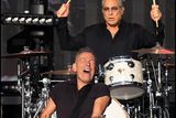 thumbnail: Bruce Springsteen on stage at the RDS with Max Weinberg from the E Street Band. Photo by Steve Humphreys 5th May 2023.