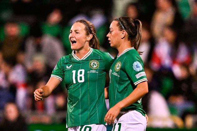 Watch: Jessie Stapleton’s sublime touch of class as Ireland take control against Georgia